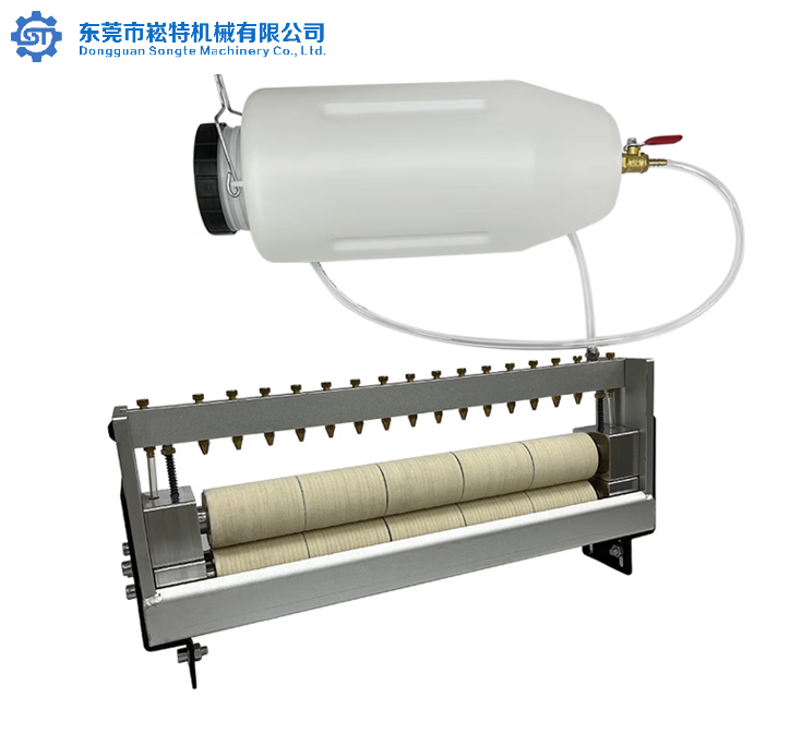 可调试电动冲压材料双面给油机 卷料滴油器